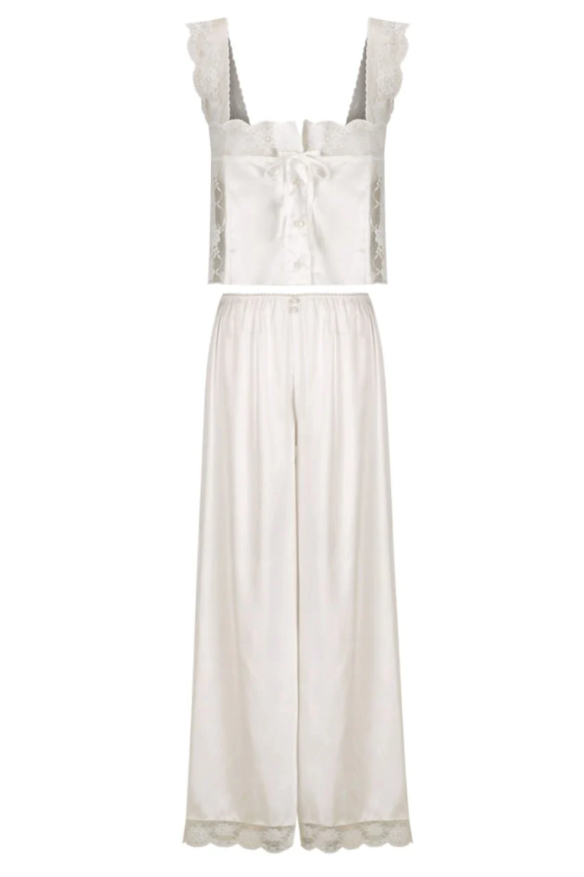 Cindy Pant Set Ivory - Image 16