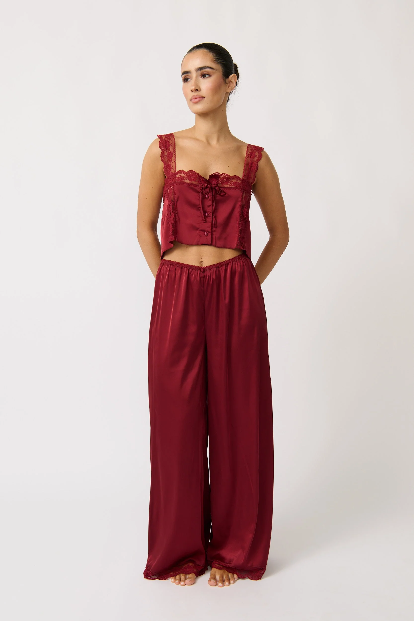 Cindy Pant Set Rhubarb - Image 6