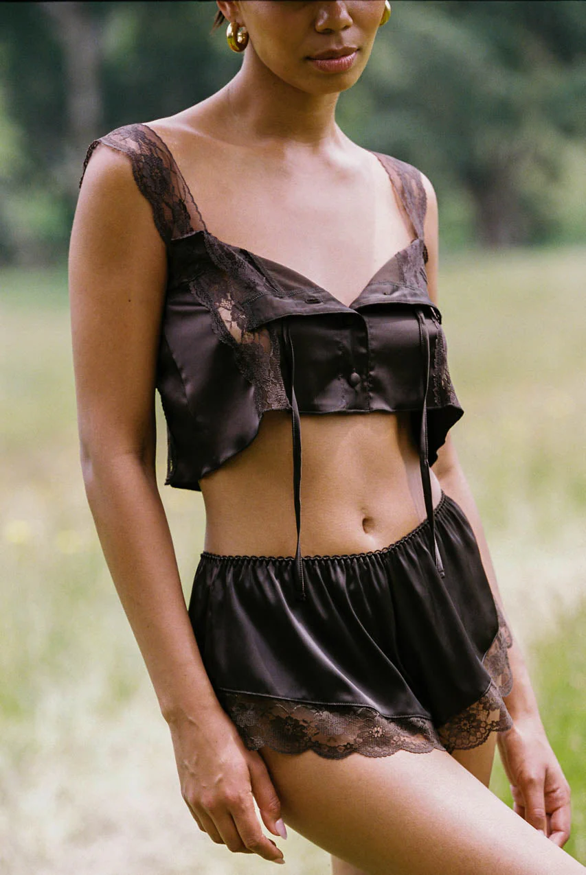 Cindy Short Set Espresso - Image 3