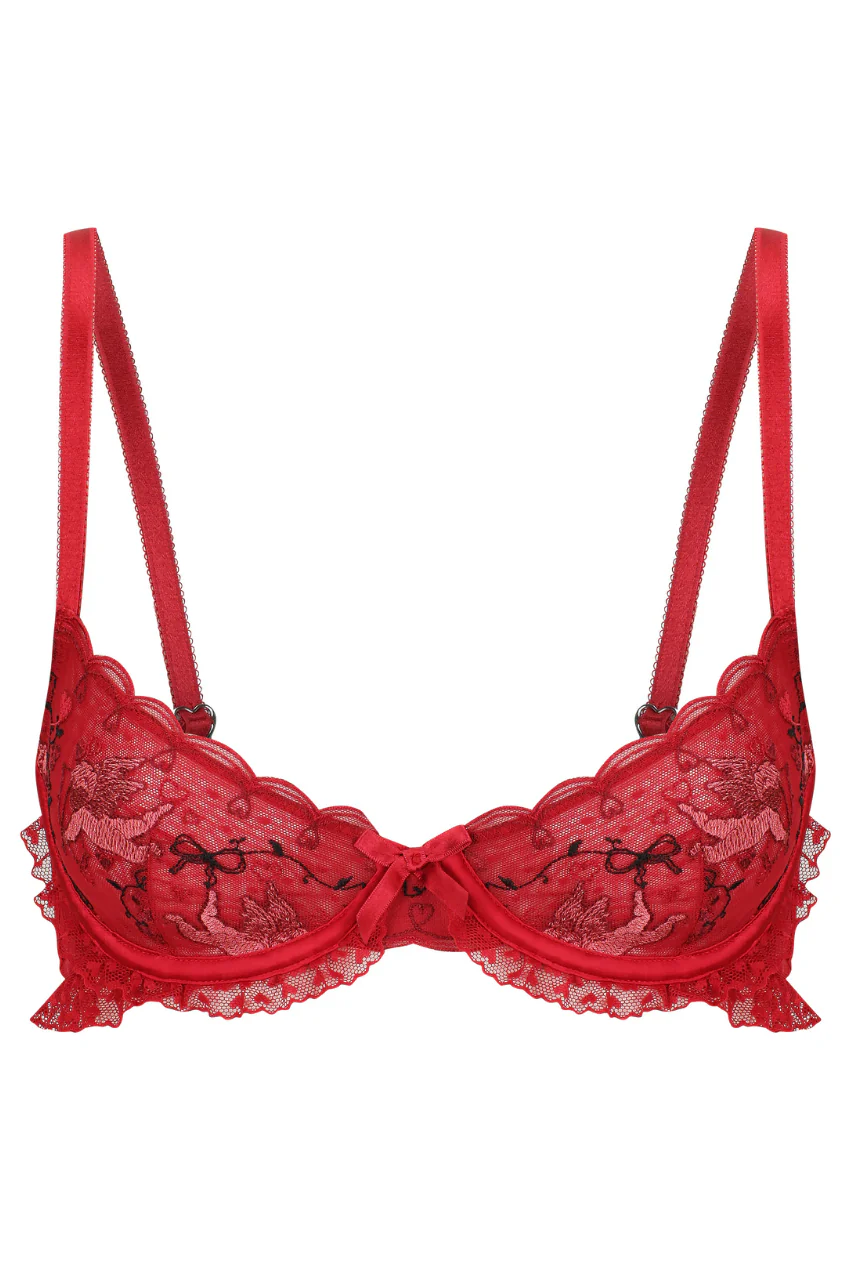 Cupid Underwire Red - Image 10