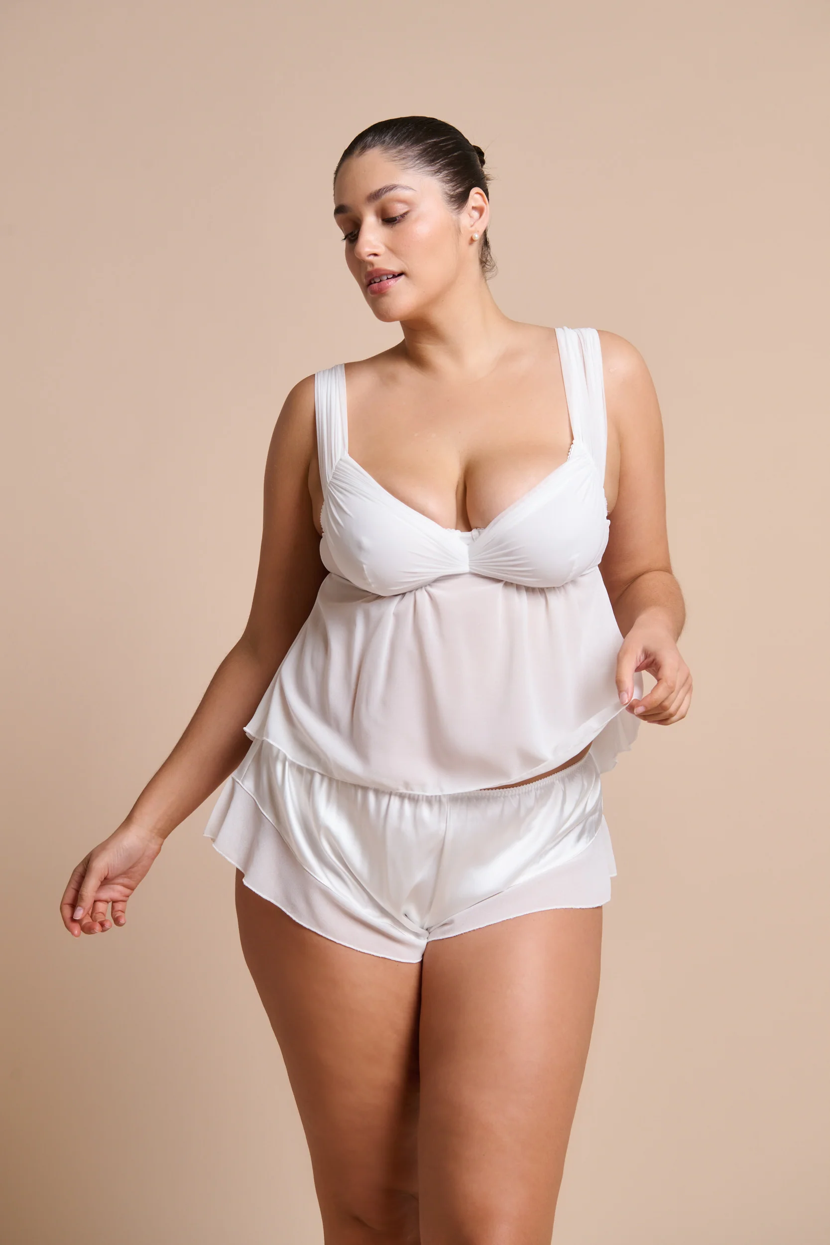 Hanna Short Ivory - Image 11