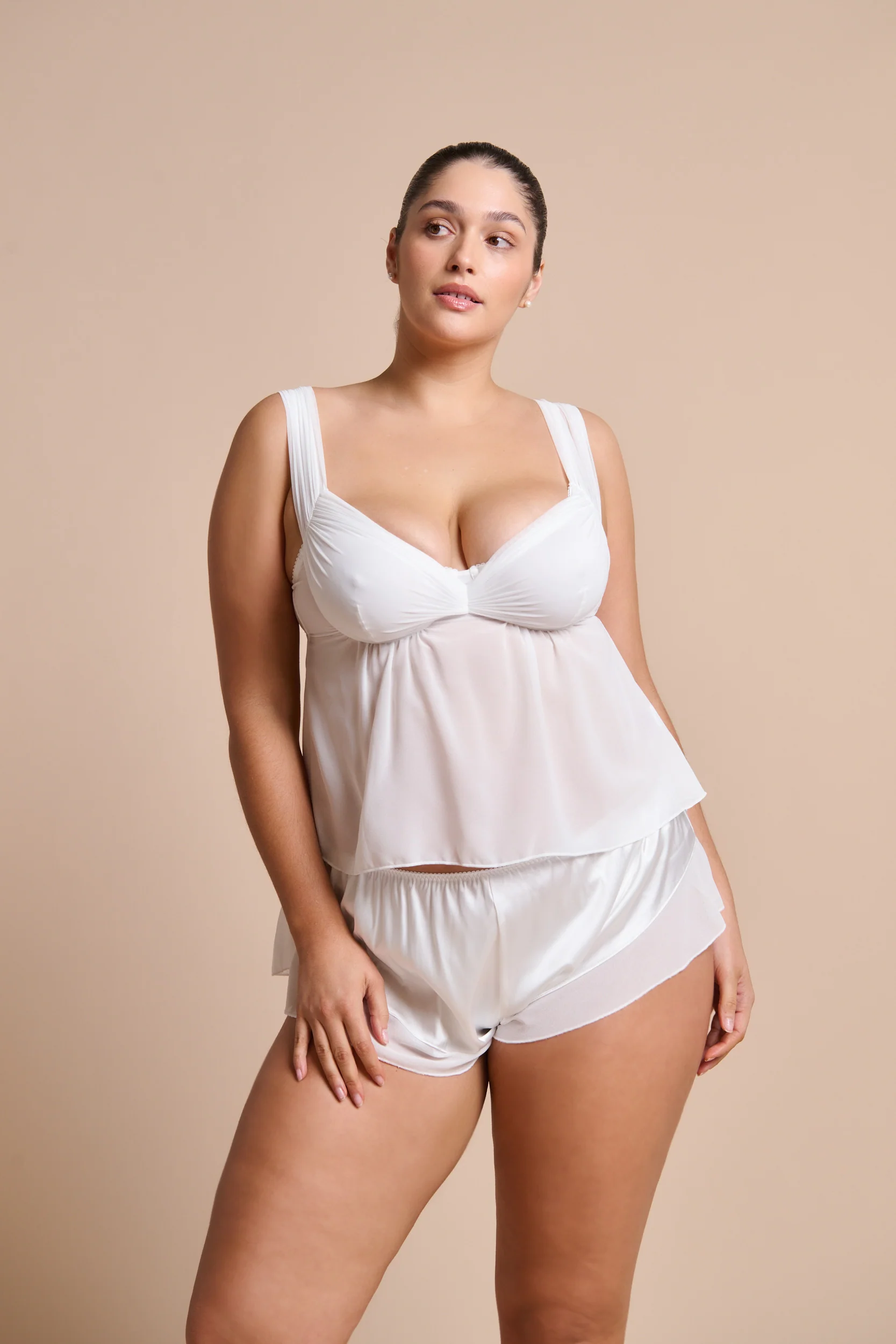 Hanna Short Ivory - Image 9