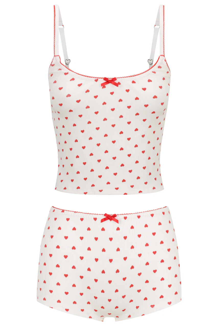 Hugo Set Heart Print - Image 8