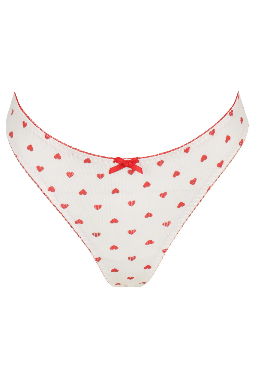 Hugo Thong Heart Print - Image 6