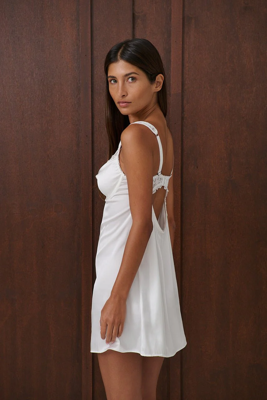 Isla Slip Ivory - Image 4