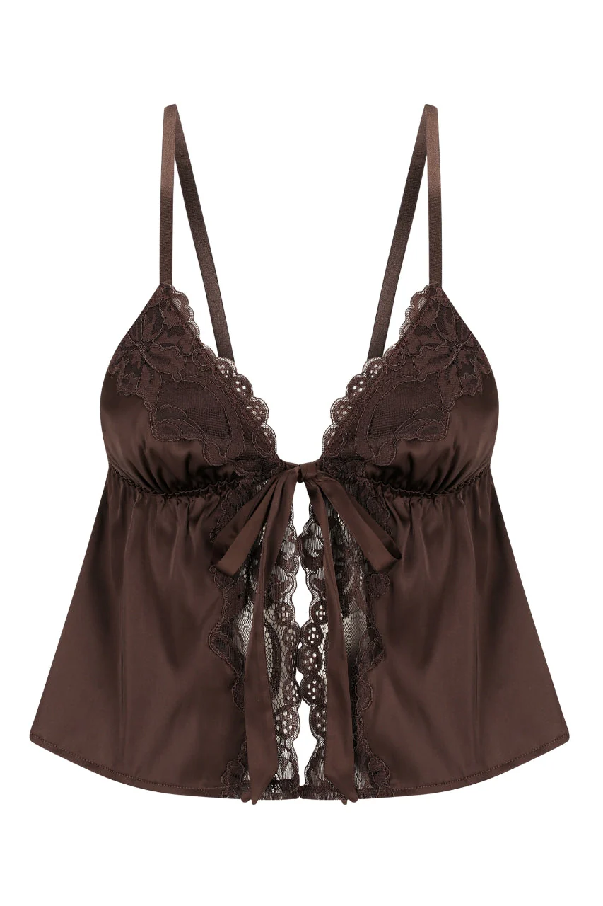 Madeline Camisole Espresso - Image 7