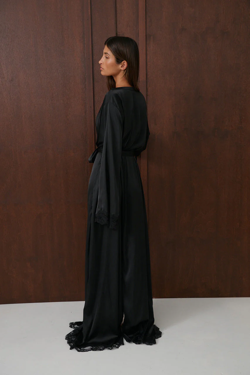 Madeline Robe Black - Image 8