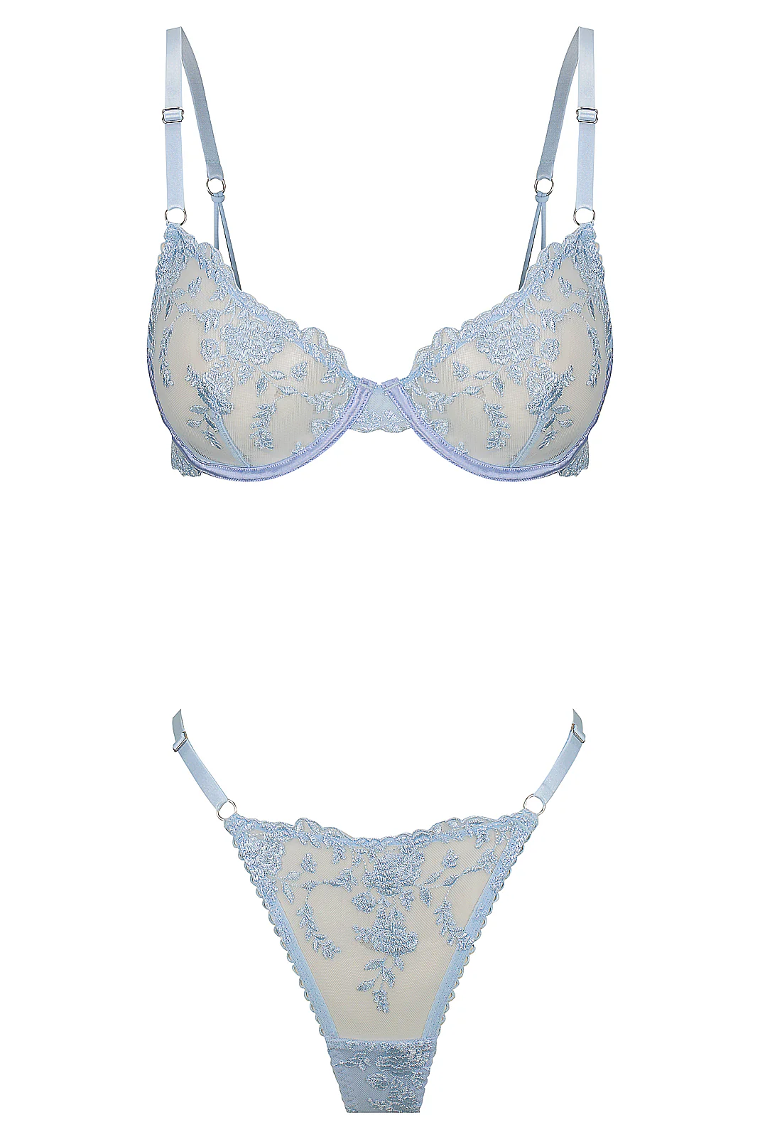 Nicolette Thong Set Cornflower - Image 15