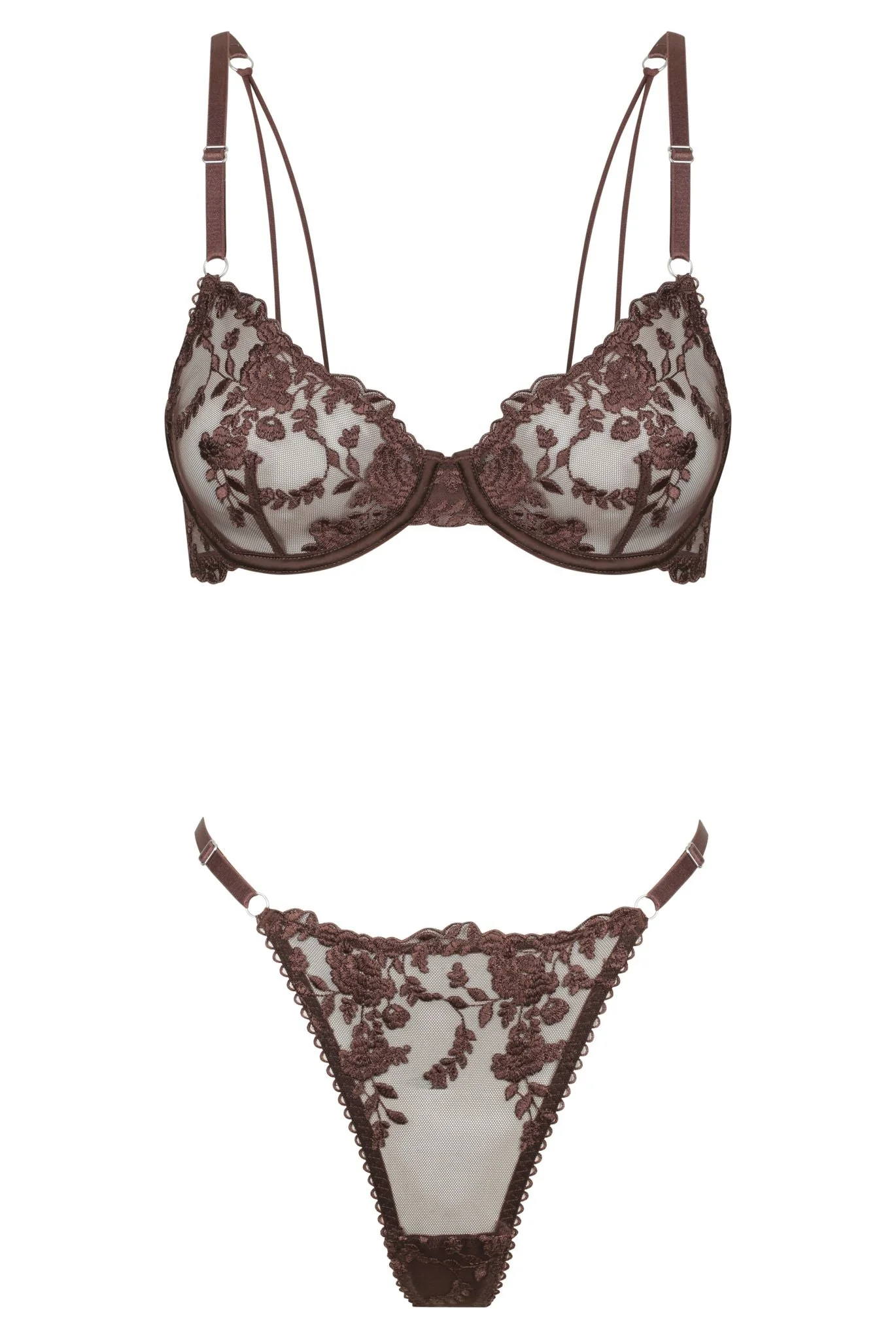 Nicolette Thong Set Espresso - Image 9