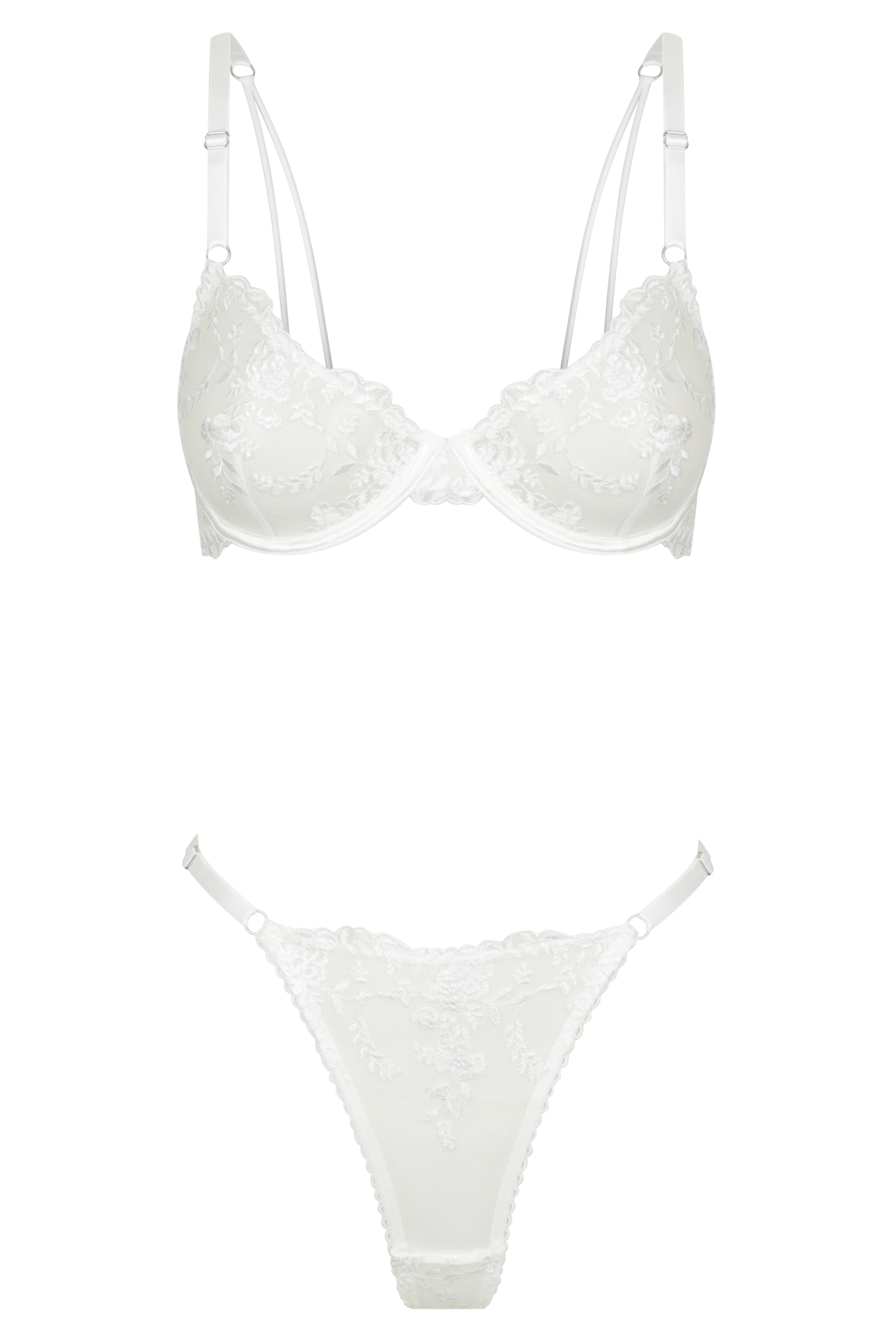 Nicolette Underwire White - Image 19