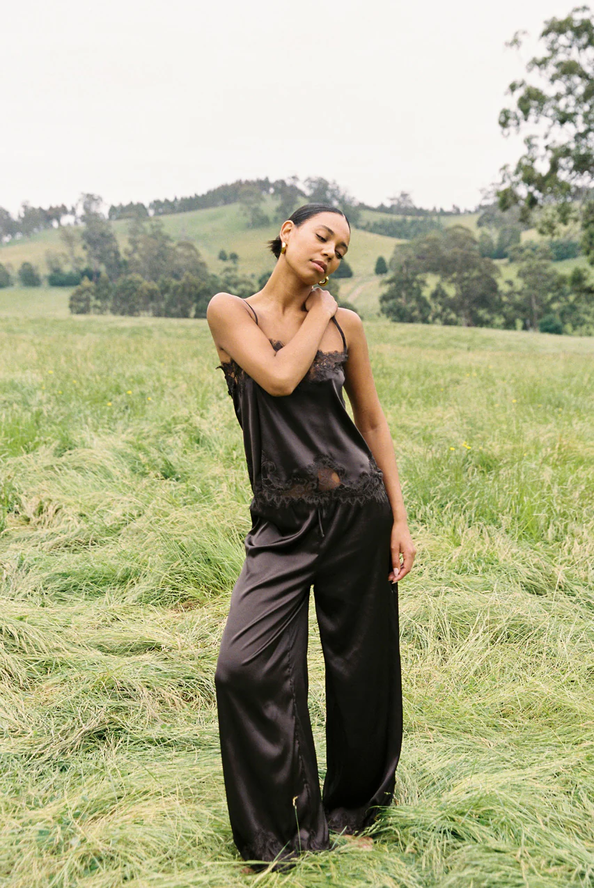 Olivia Pant Set Espresso - Image 3