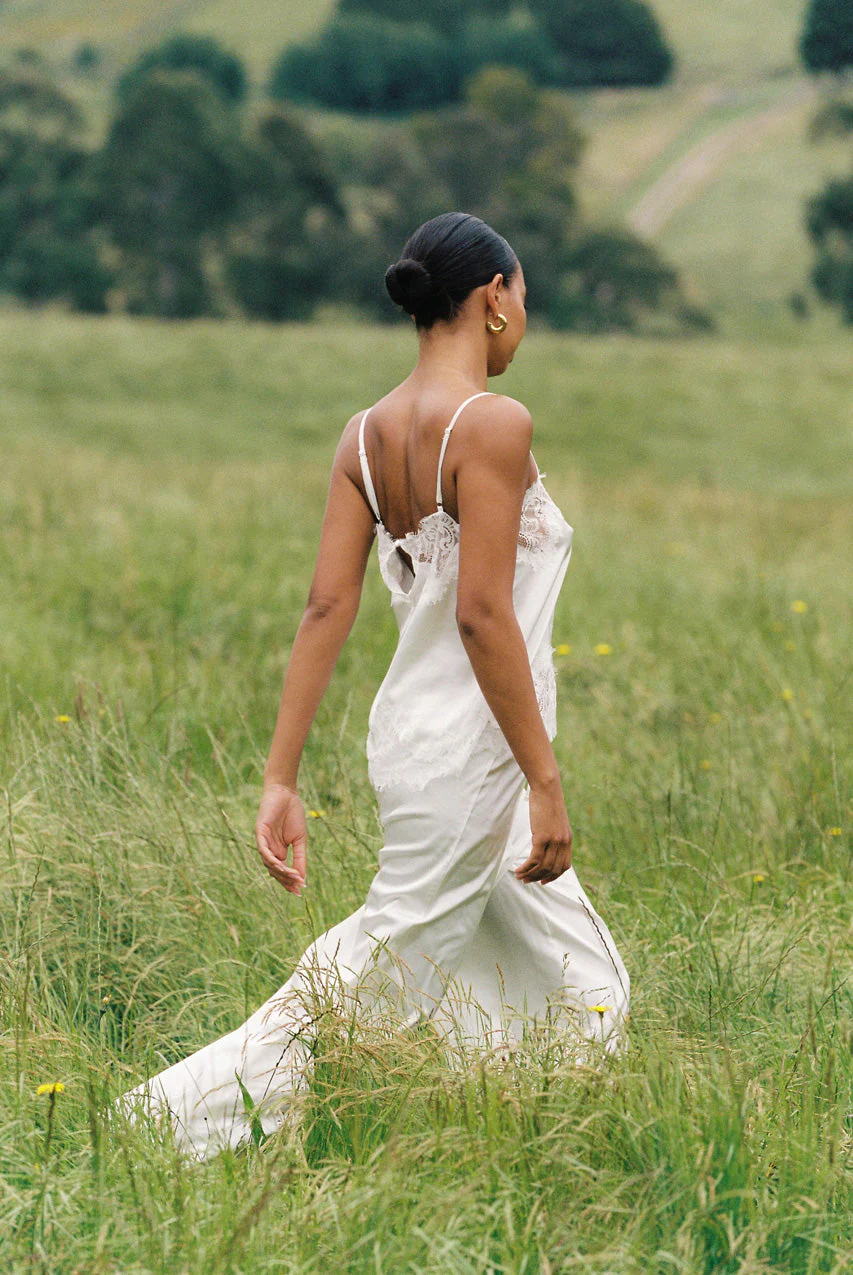Olivia Pant Set Ivory - Image 3