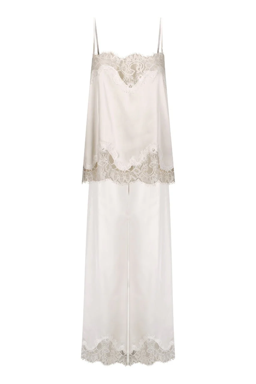 Olivia Pant Set Ivory - Image 7