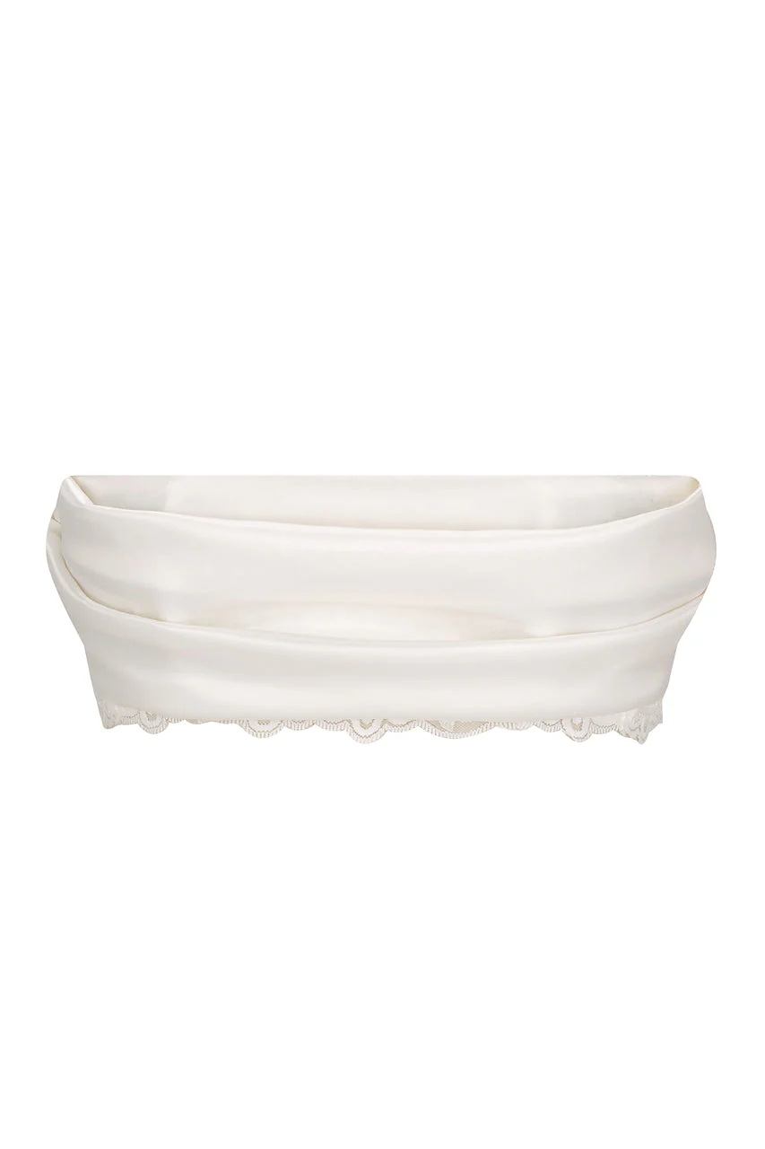 Sasha Bandeau White - Image 7
