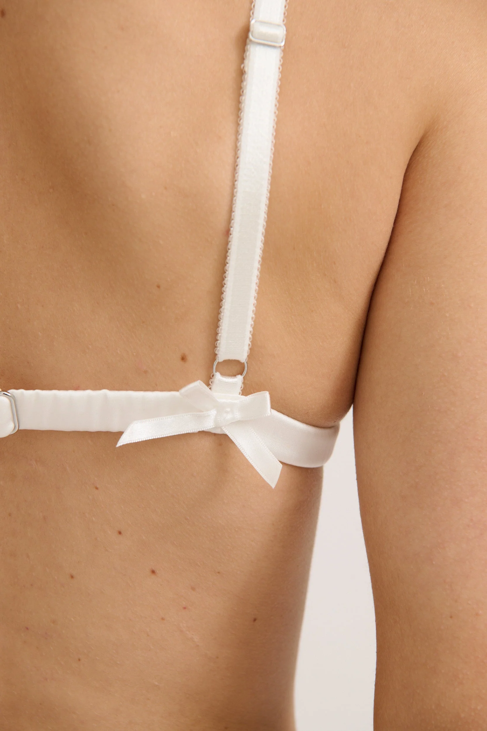 Sofia Bralette Brief Set White - Image 8