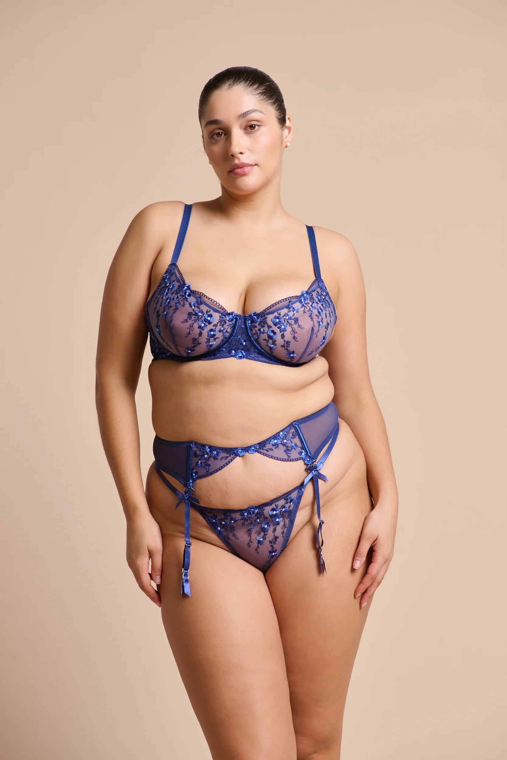 Sofia Underwire Navy - Image 7