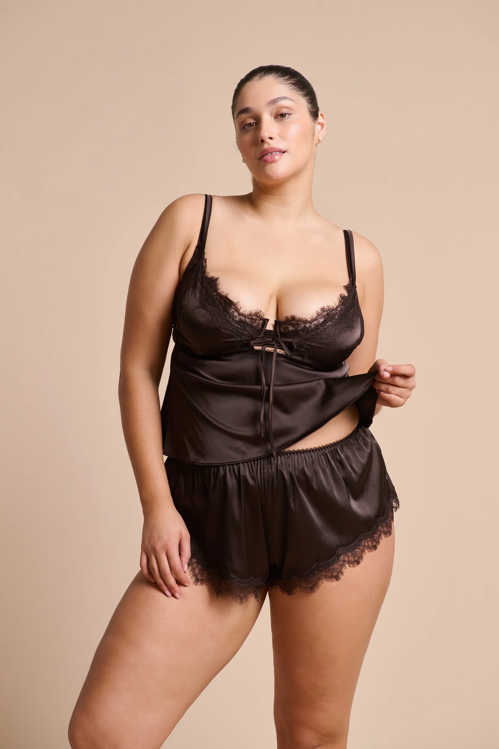 Sorrento Camisole Espresso - Image 4