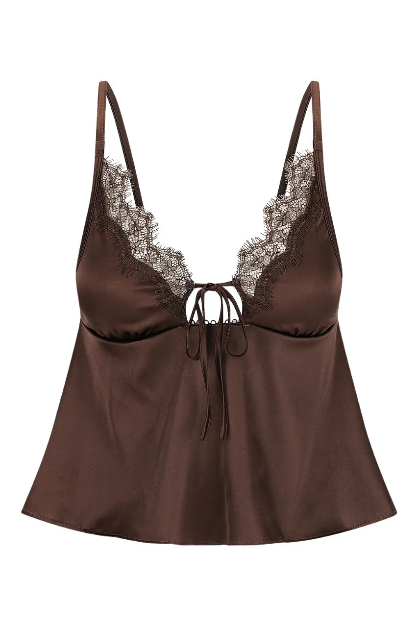 Sorrento Camisole Espresso - Image 8