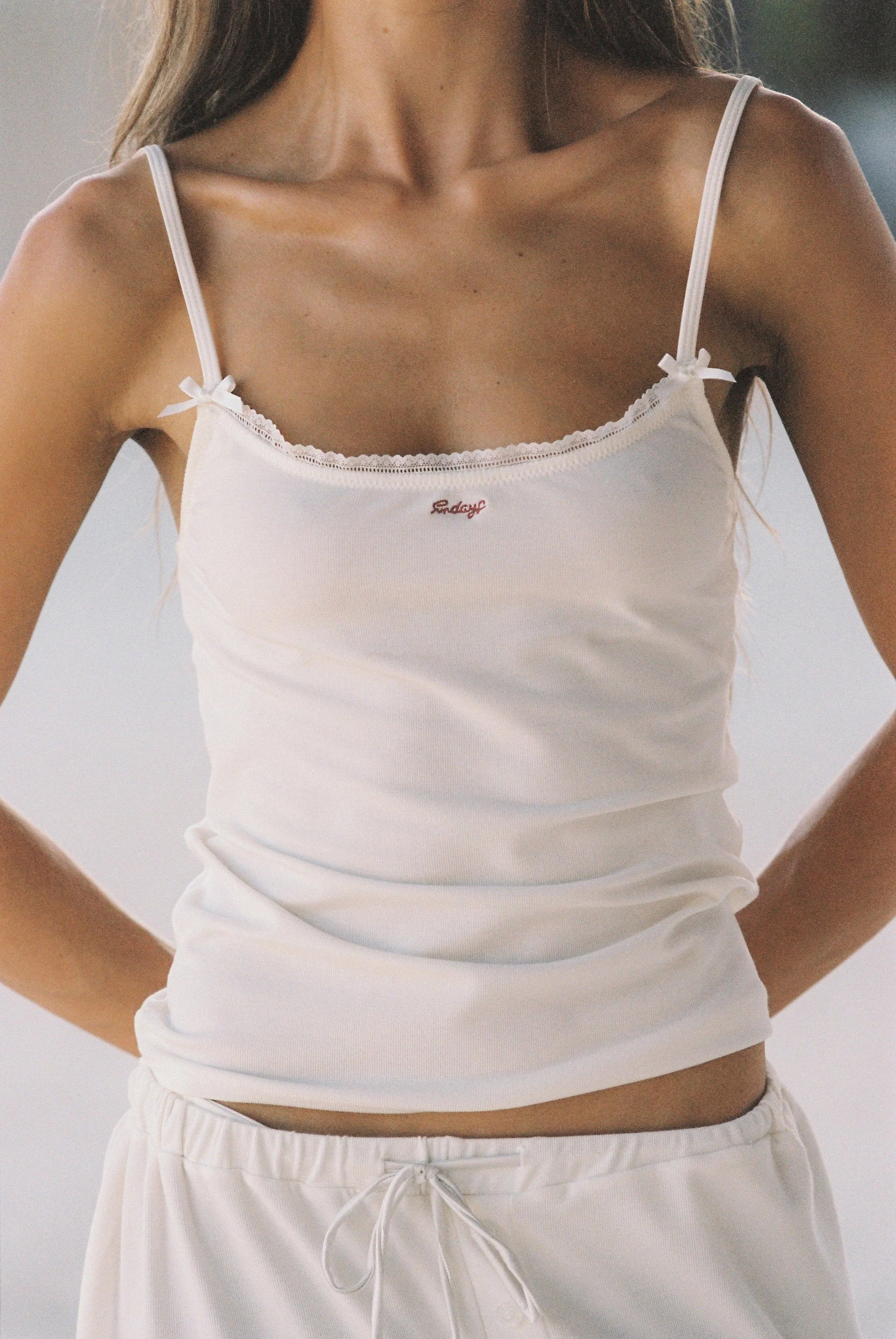 Sundays Singlet Cream - Image 3