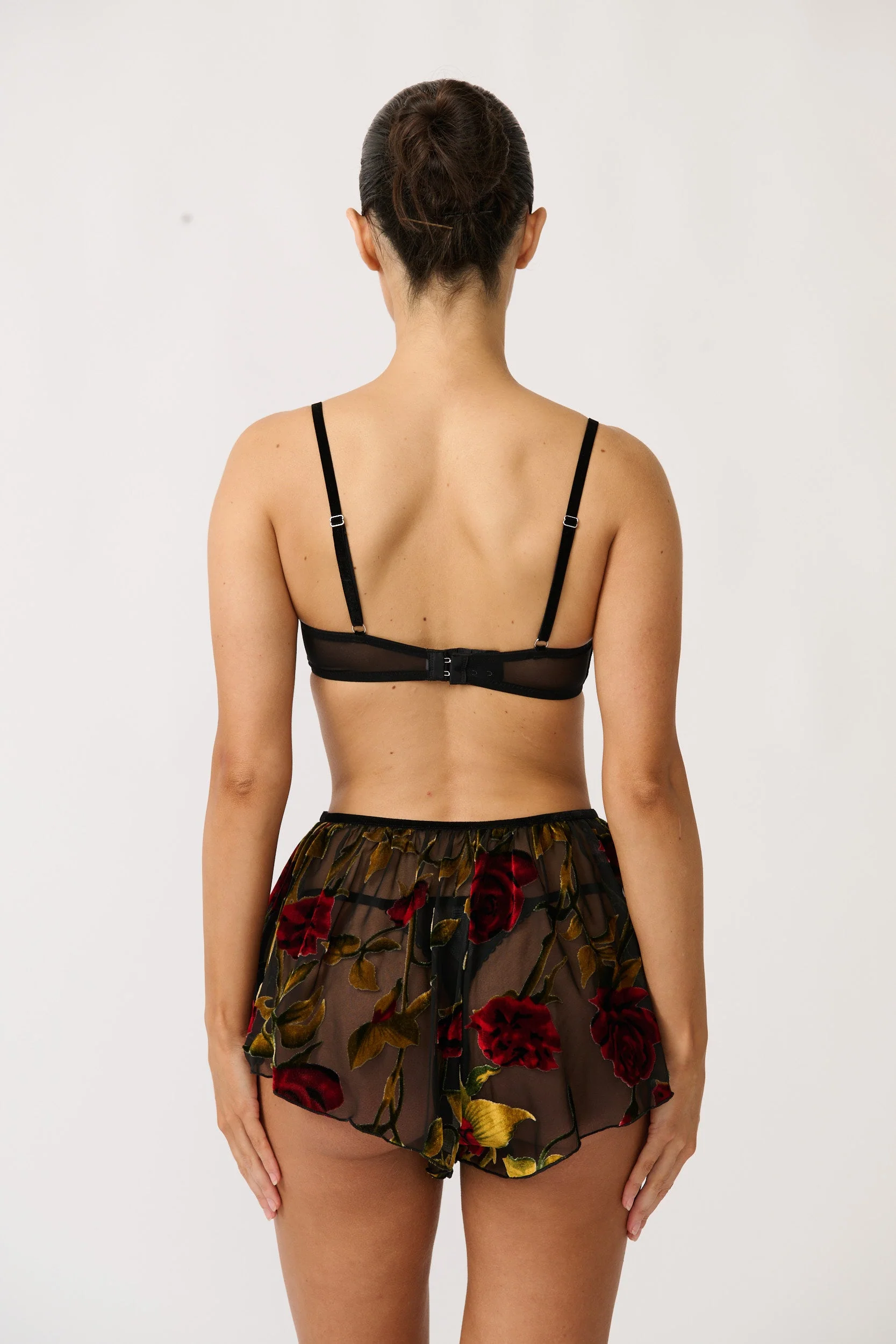 Violet Short Velvet Rose - Image 6