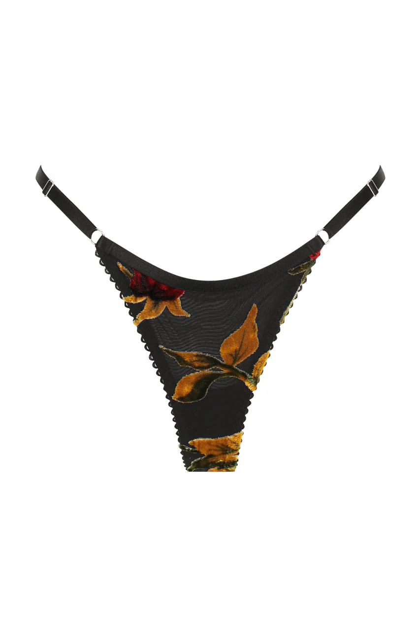 Violet Thong Velvet Rose - Image 6